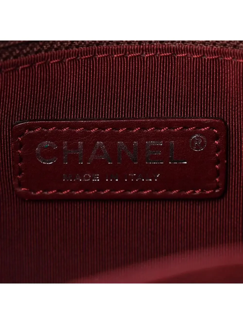 Chanel Lambskin Astrakhan Bowler Black #307057C13B